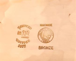 Hallmark 5 pc bronze set