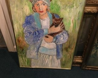AP Myers original painting