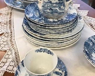 Blue Brook Ironstone - Made in England.