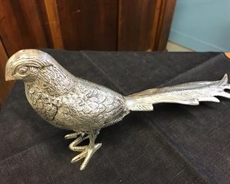 No Discount on Sterling. Sterling Florentine Pheasant
