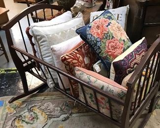 Lots of gorgeous pillows