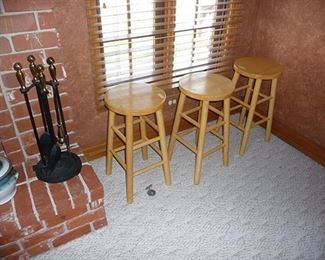 Fireplace Tools and Stools