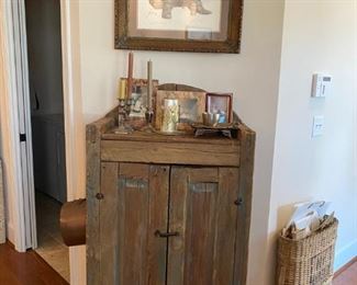 Distressed cabinet