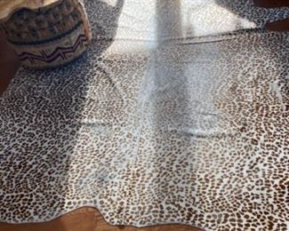 Cheetah rug