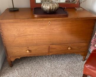 19th c blanket chest