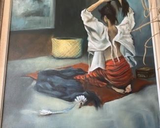 Linda Martin painting