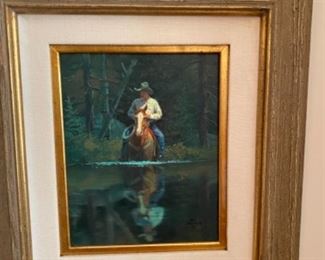 Jack Sorensen oil on canvas