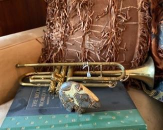 Vintage trumpet