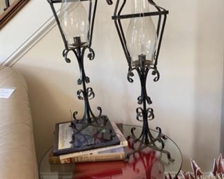 Iron hurricane candles