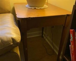 2 Advance Storage Company End Table