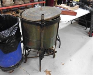 1900's early washing machine copper  leaf blower