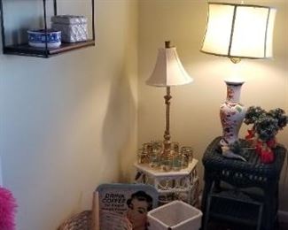 Lamps, decor & more