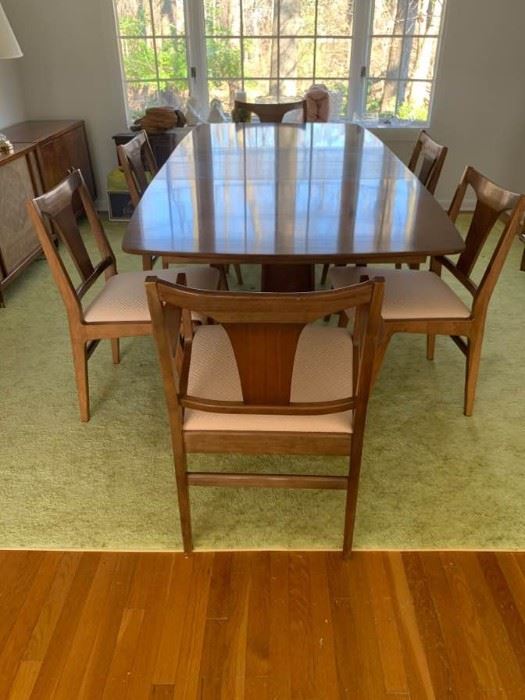 MCM DIning Set 6 Chairs