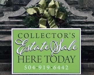 All Christmas decorations shown are for sale. 