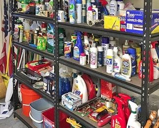 Every cleaning product you can think of to chose from. 