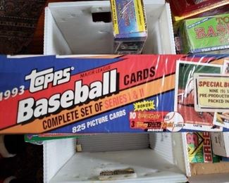 4 Untouched 1993 Topps Factory Sets
