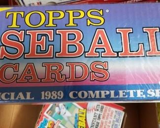 5 Untouched 1989 Topps Factory Sets