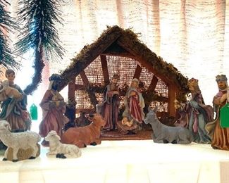Nativity set