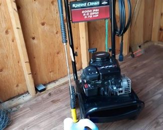 Speed clean pressure washer