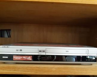 Sony DVD recorder and vcr