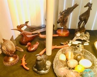 Misc. Wood Carved Animals