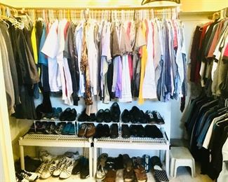 Men's Clothing Large & XL - Shoes vary 9.5 - 12