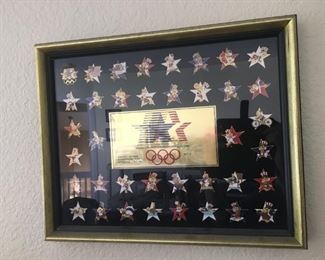 1984 Olympic Pin Set w/ Box - 1 of 2