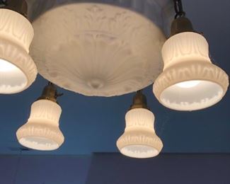 1900's vintage ceiling light