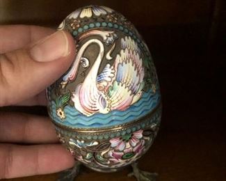 Super detailed enameled egg - $500