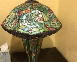 Stained glass lamp - $300