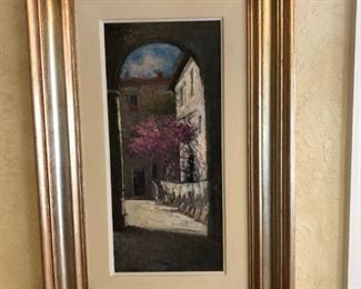 $350 - original painting - custom framed