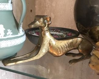 MCM  brass Whippet