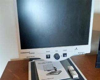 Merlin Enhanced Vision  Desktop Magnifier