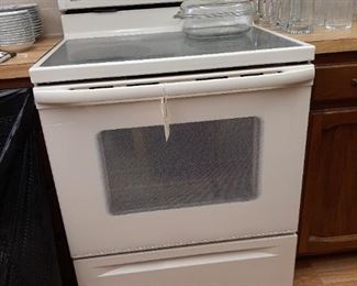 Kenmore electric stove - ivory color