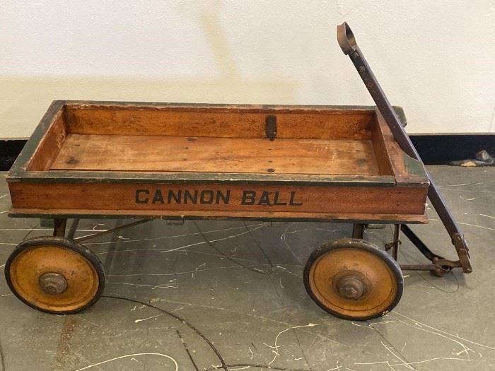 1924  Cannon Ball Coaster Wagon