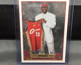 2003-04 Topps #221 LEBRON JAMES Cavs ROOKIE Basketball Card