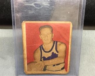 1948 Bowman #32 WILLIAM RED HOLZMAN Royals Vintage Basketball Card from Set Break