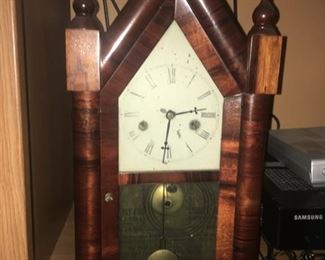 Gothic? Antique Table-Top Pendulum Clock