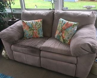 Well-Loved Love Seat