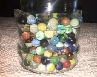 Antique and Vintage Collectible Marbles--Still Finding More! Beautiful Early American and Akron Toys!