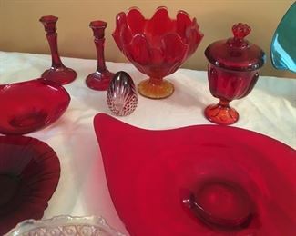Art Glass--RED!