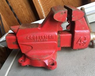 CRATSMAN Bench Vise    4.5 Ton?