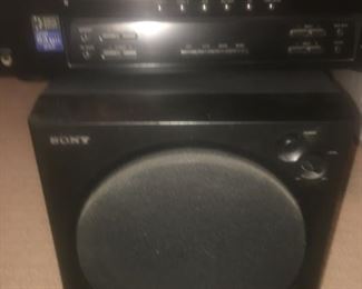 Sony Home Theater Amp & Speaker