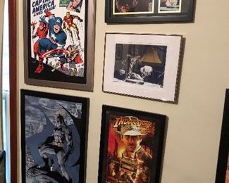 Raiders of the lost Ark and some old movie posters