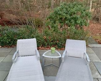 Item 36:  (2) Brown Jordan Side Tables - 20" x 18":  $145/Each