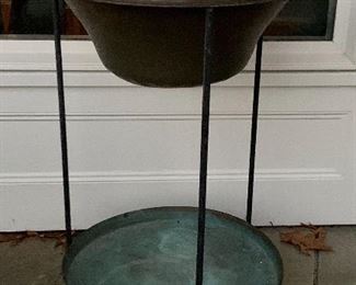 Item 38:  Copper Planter - 19.75" x 30":  $45