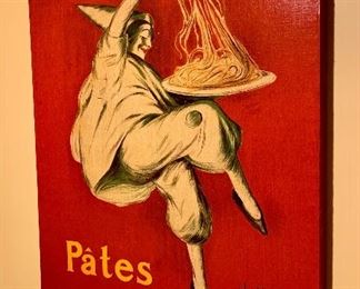 Item 30b:  Print - 24"l x 2"w x 30"h:  $60