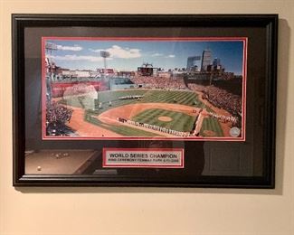 Item 28:  World Series Champions - Ring Ceremony (4/11/05) Photograph - 26" X 17.5":  $48