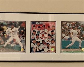 Item 11:  2002 Boston Red Sox photographs - 32.25" x 15.25":  $35