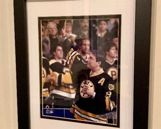 Item 13:  Cam Neely Photograph - 12" x 15":  $25
